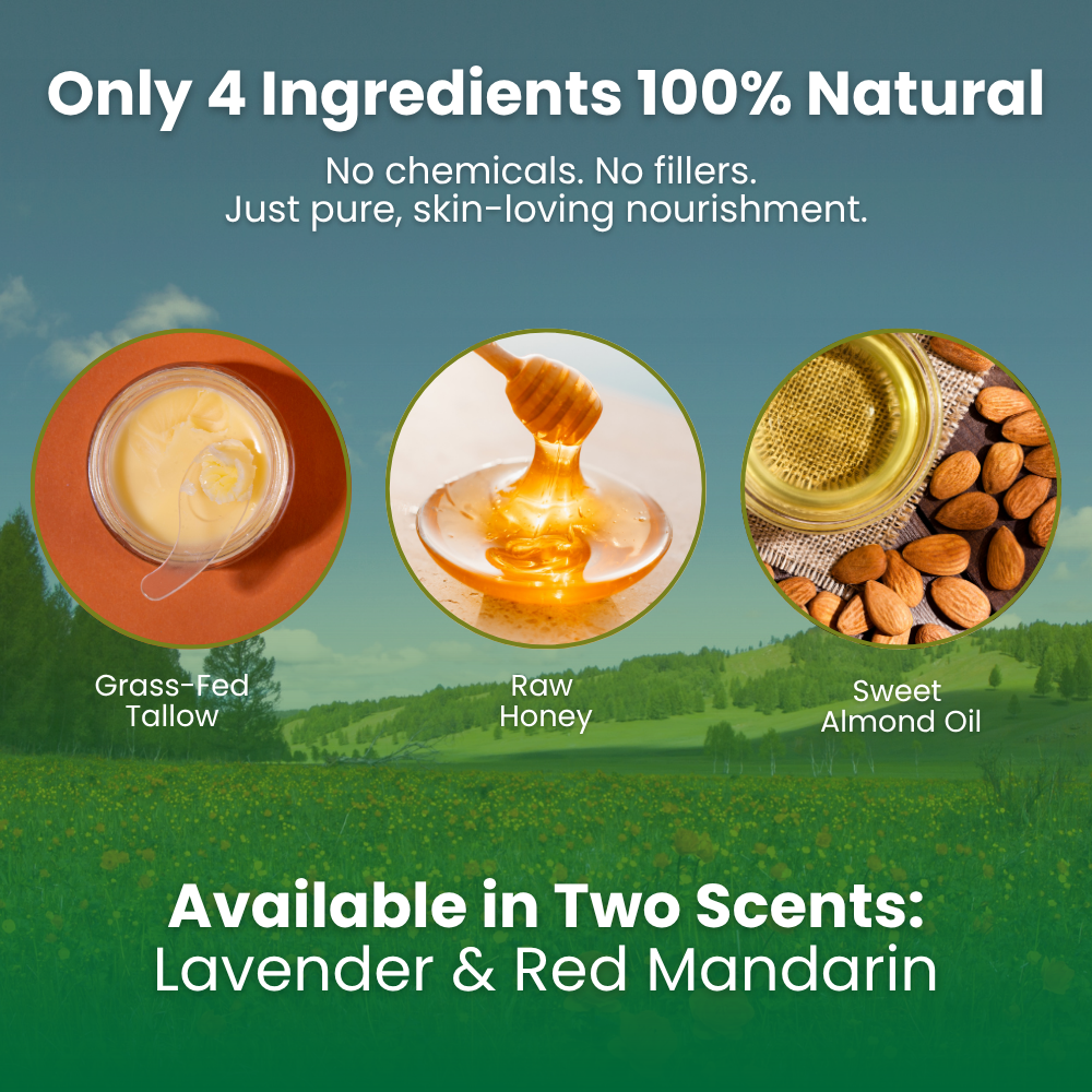 Naturex® Tallow & Raw Honey Face Balm