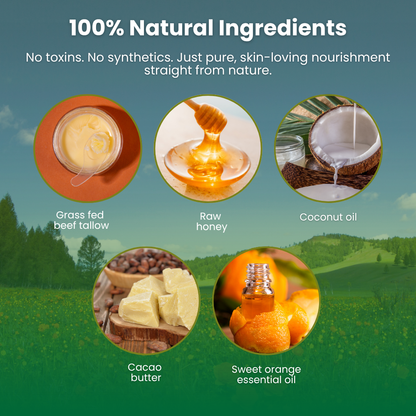 Naturex® Tallow & Raw Honey Body Balm