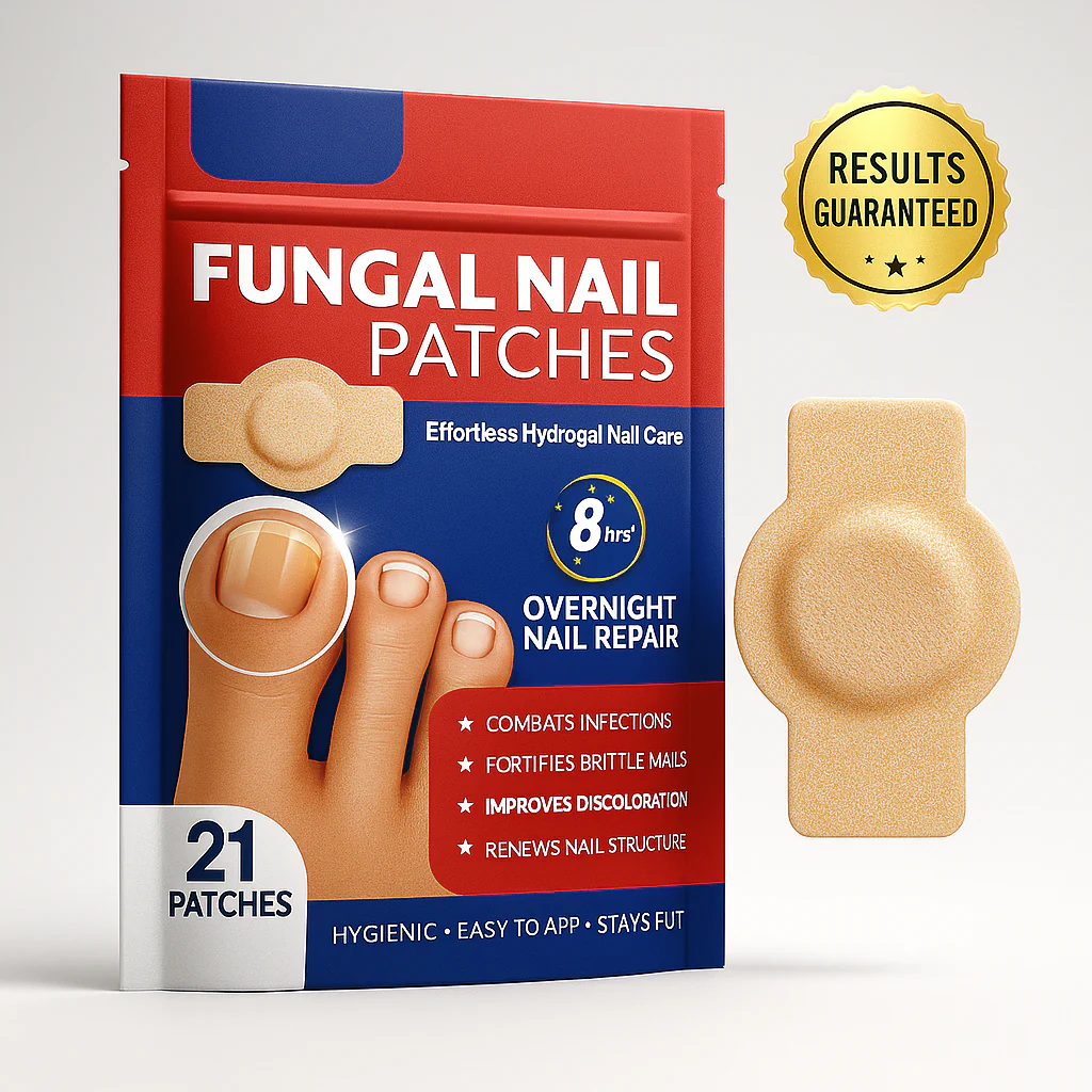 Complete Nail Fungus Repair Kit – Patches, Serum & LED Therapy for Clear, Healthy Nails